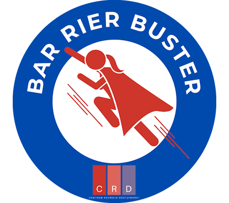 Logo Barrier Buster - Superbohaterka